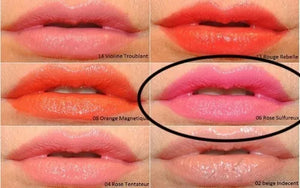 Givenchy Rouge Interdit Vinyl Color Lipstick #05 Rose Transgressif (3.3g) - Rozalinda