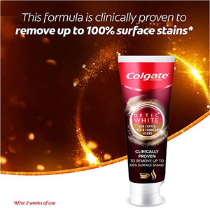 Colgate Optic White for Coffee, Tea and Tobacco Users - Rozalinda