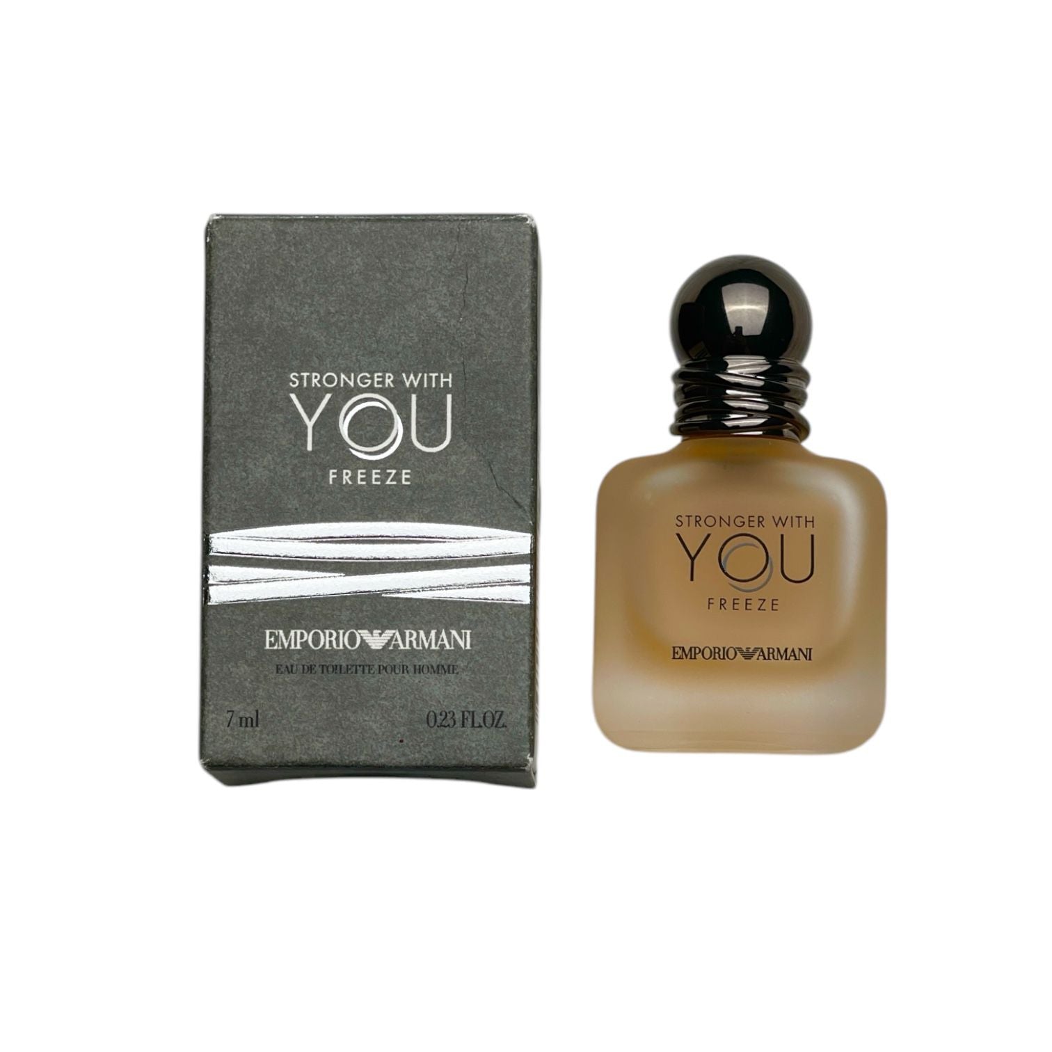 Armani Stronger With You Freeze Pour Homme EDT / Travel Size (7ml) - Rozalinda