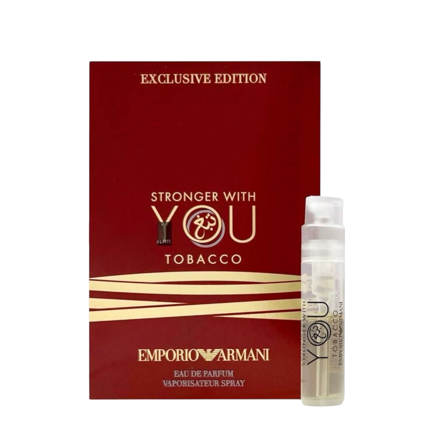 Armani Stronger With You TOBACCO EDP / Sample (1.2ml) - Rozalinda