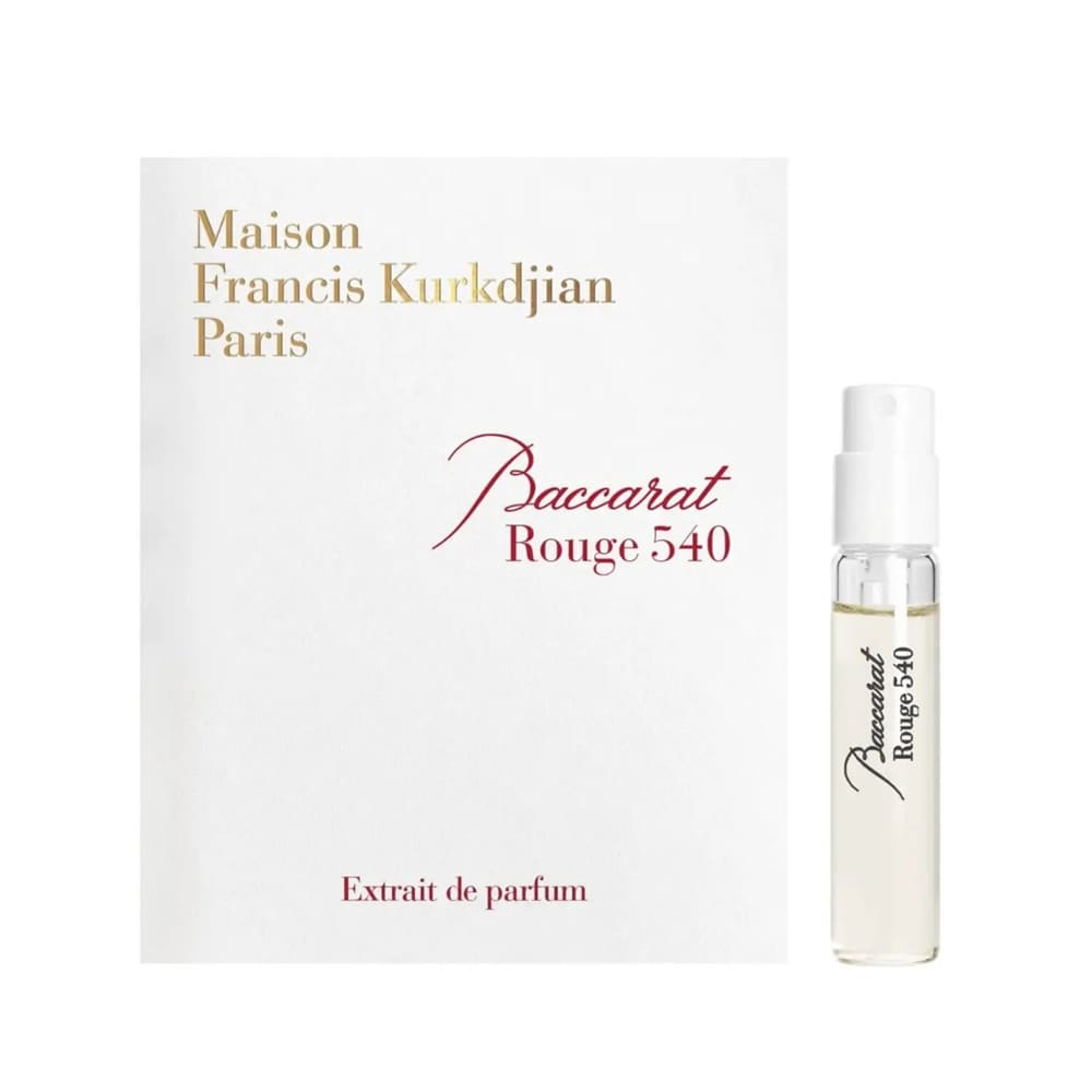 Baccarat Rouge 540 Extrait de Parfum / Sample (2ml) - Rozalinda
