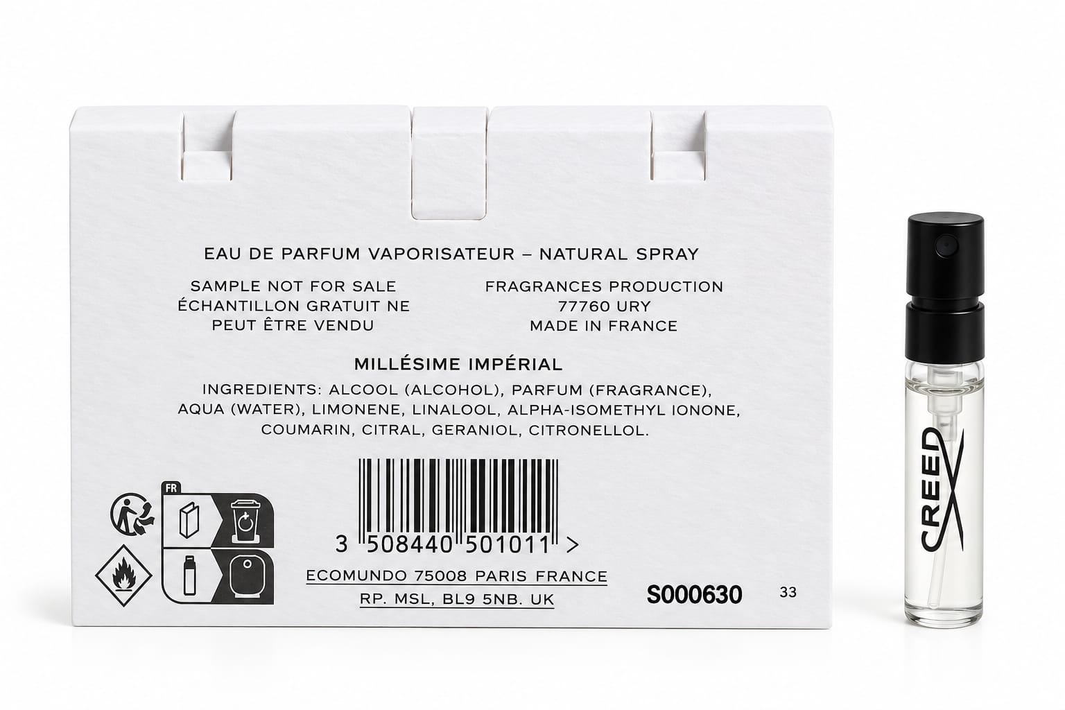 Creed Millesime Imperial EDP / Sample (1.7ml)
