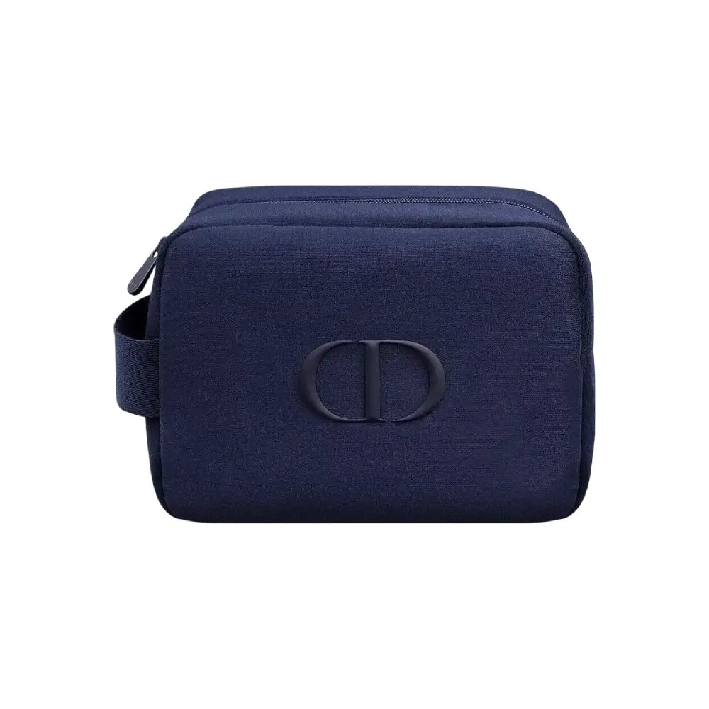 DIOR Blue Cosmetic Makeup Toiletry Bag Pouch