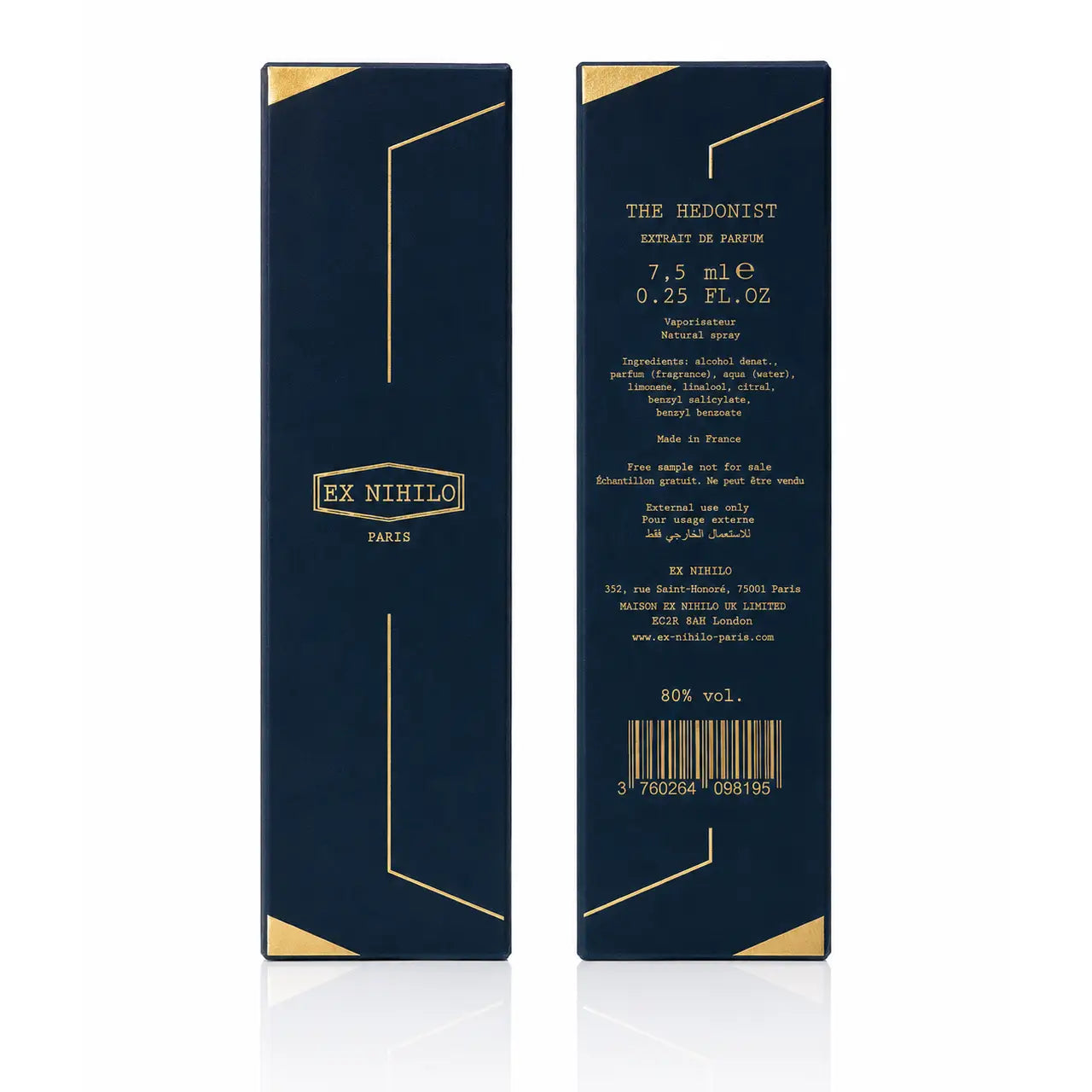 Ex Nihilo The Hedonist Extrait de Parfum / Travel Size (7.5ml)