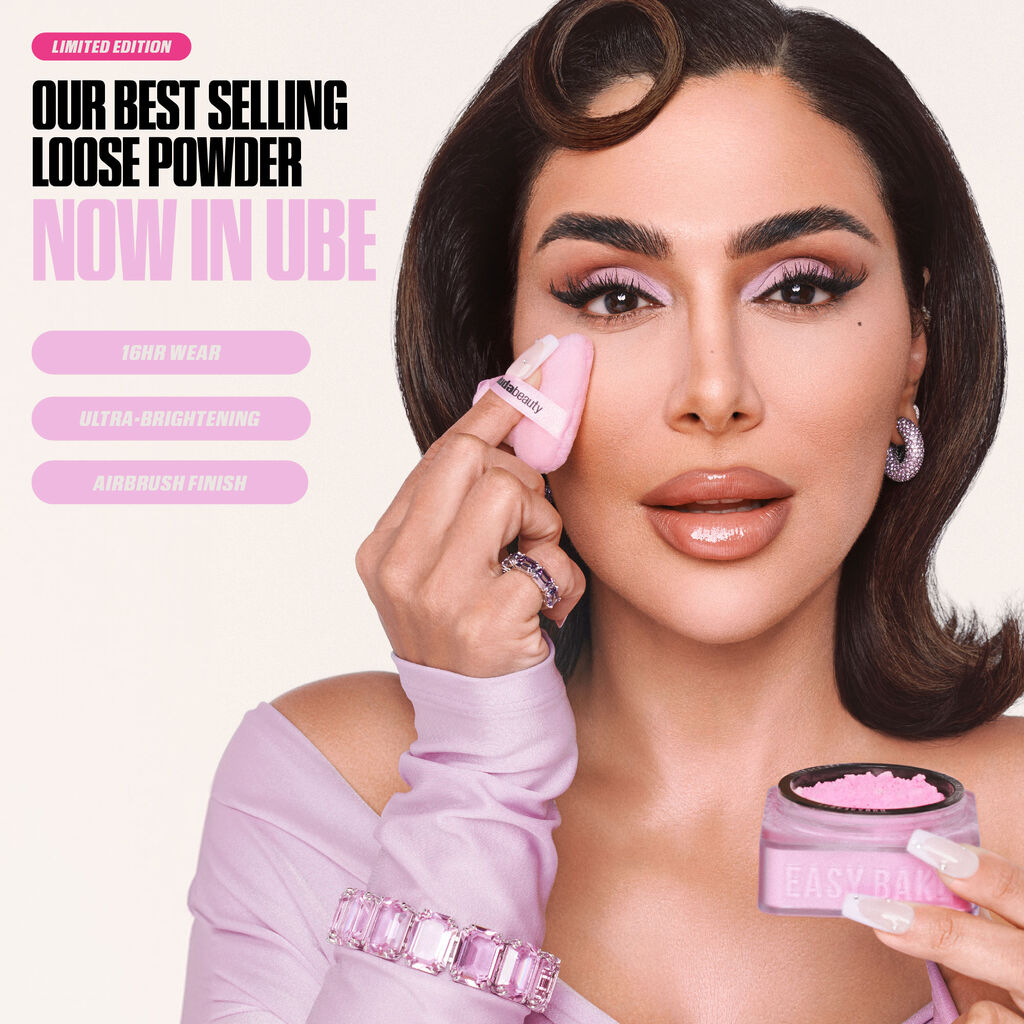 HUDA BEAUTY Easy Bake Loose Baking & Setting Powder Ube Birthday Cake (20g) - Rozalinda