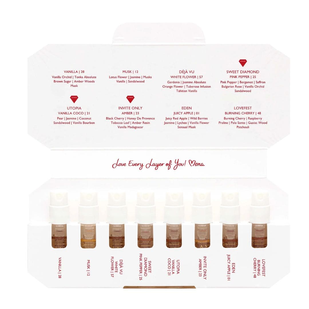 KAYALI Discovery Layering Set (8 x 1.5ml) - Rozalinda