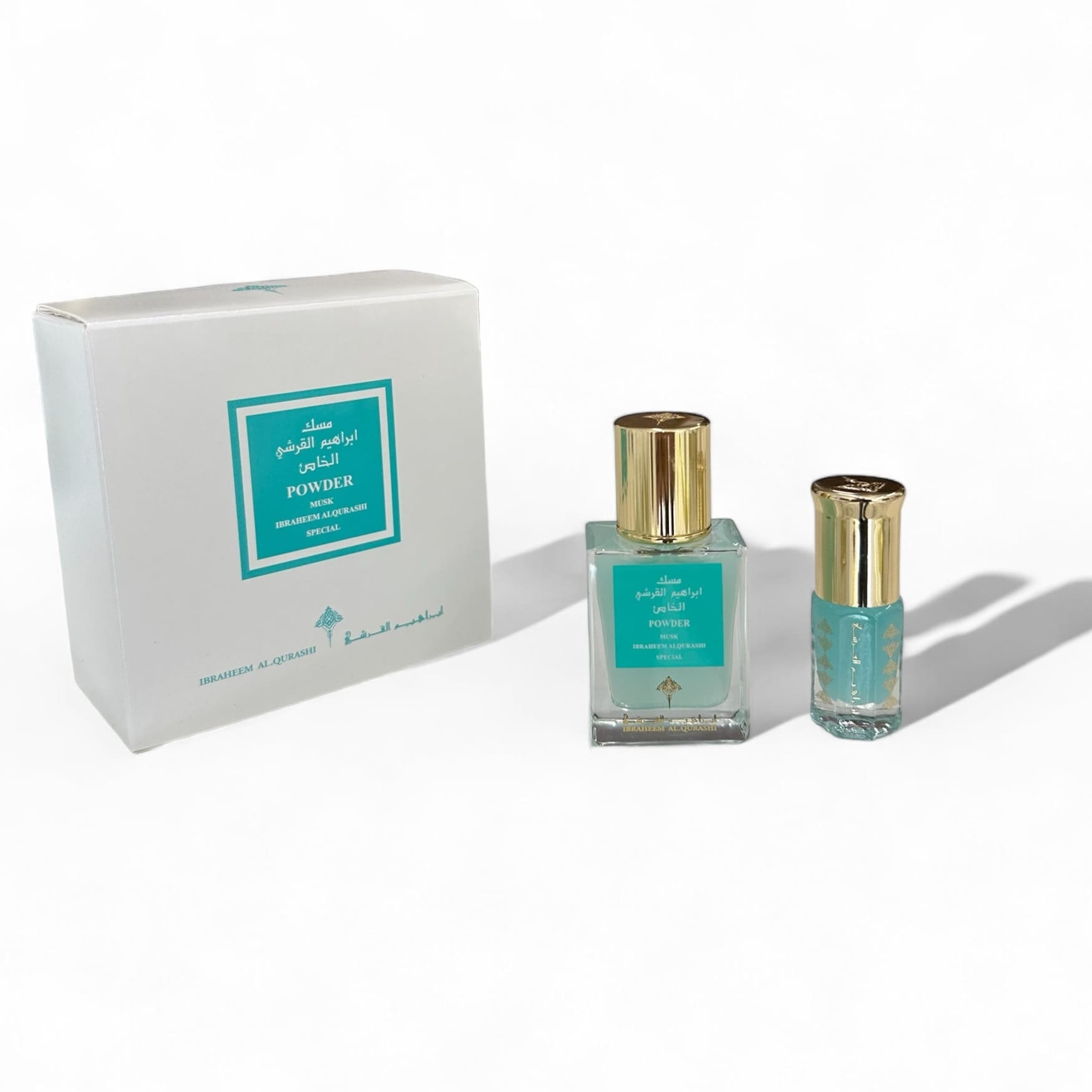 Ibrahim Alqurashi Musk Powder (Mini Set) - Rozalinda