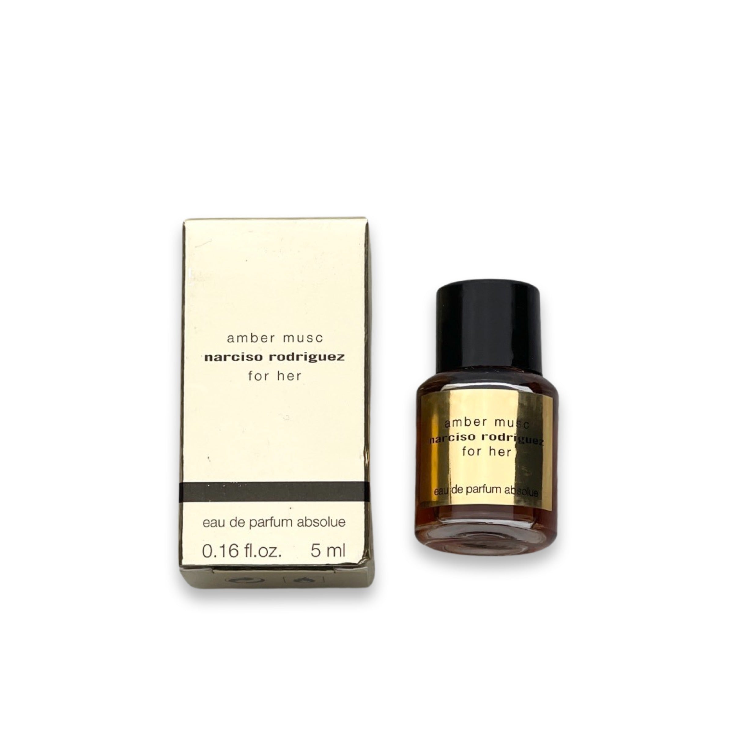 Narciso Rodriguez Amber Musc for her EDP / Travel Size (5ml) - Rozalinda