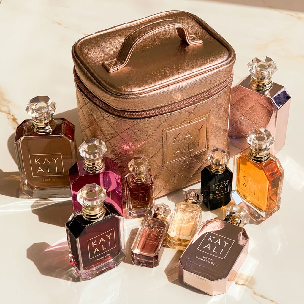 KAYALI Gold Fragrance Case - Rozalinda
