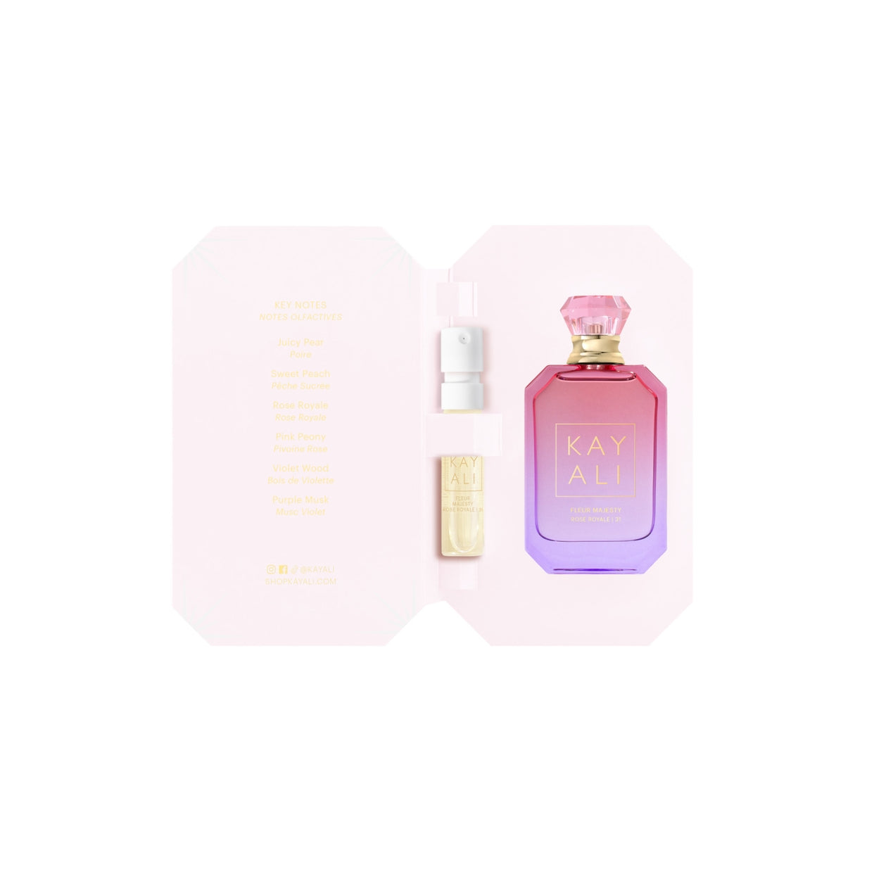 KAYALI Fleur Majesty Rose Royale 31 EDP / Sample (1.5ml) - Rozalinda
