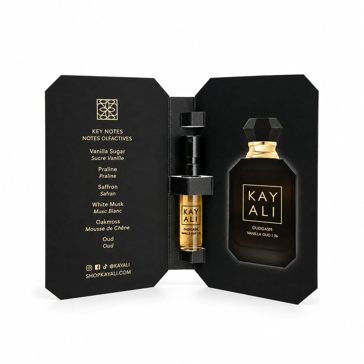 KAYALI Oudgasm Vanilla Oud 36 EDP Intense / Sample (1.5ml)