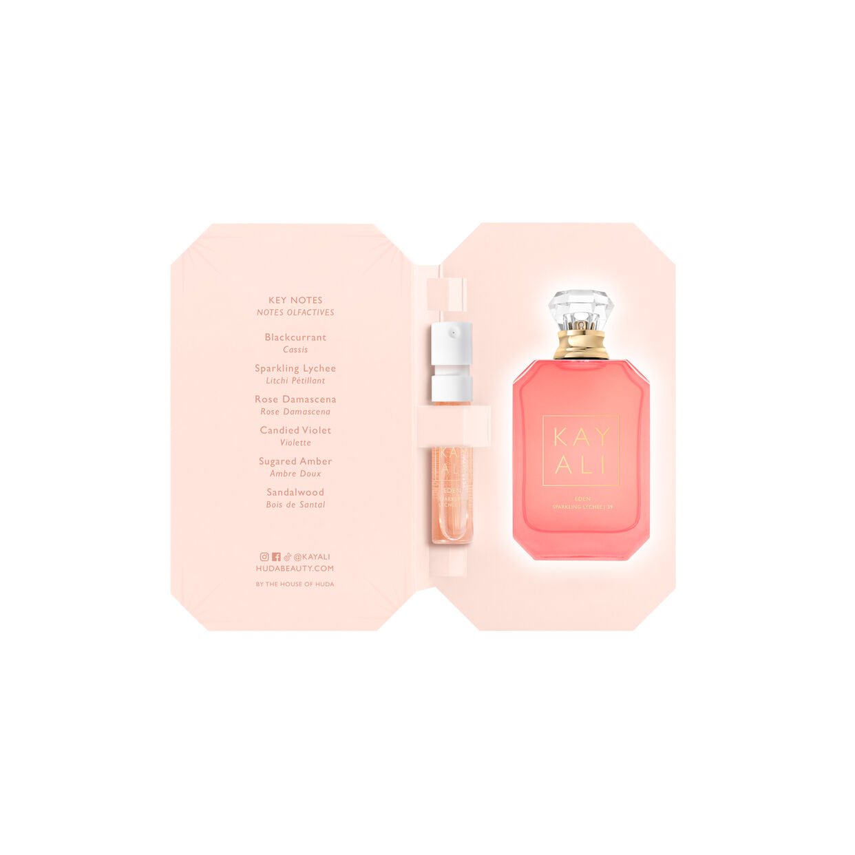 KAYALI Eden Sparkling Lychee 39 EDP / Sample (1.5ml) - Rozalinda