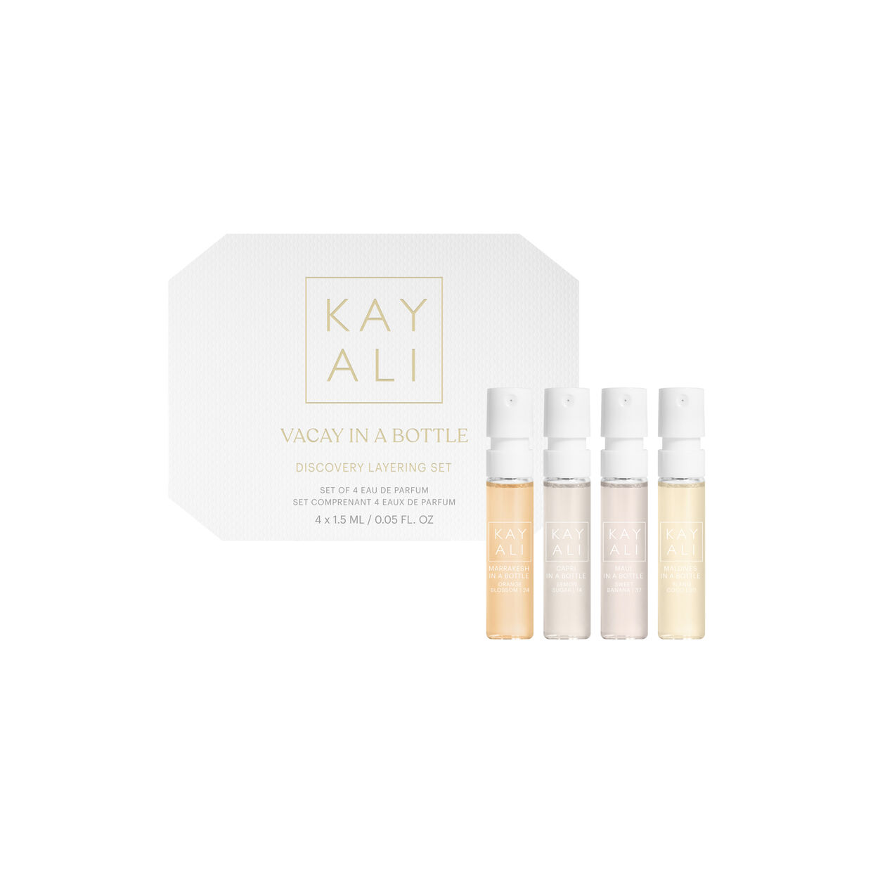 KAYALI Vacay in a Bottle Discovery Set