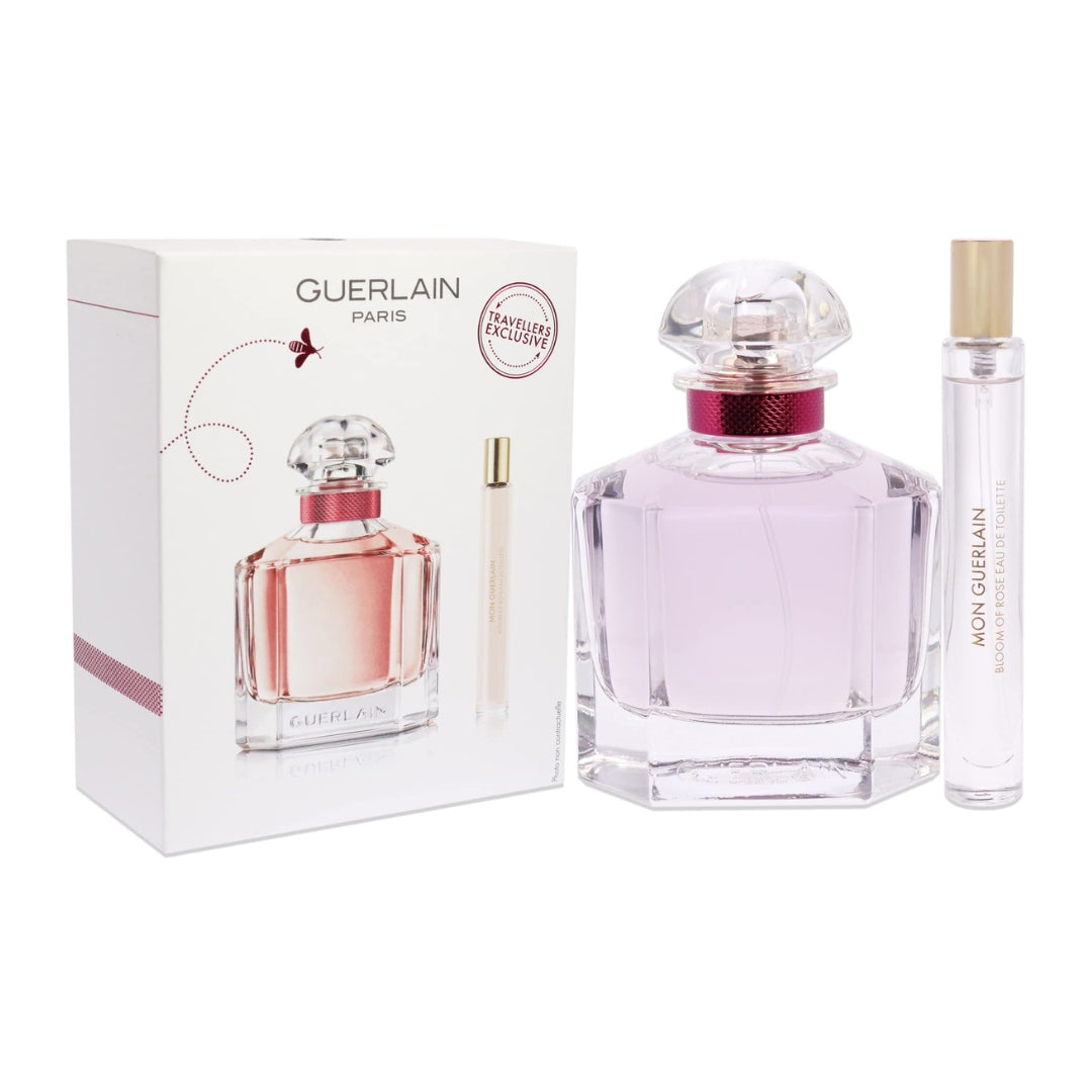 Mon Guerlain Bloom Of Rose EDT Travel Set (100ml)+(10ml) - Rozalinda