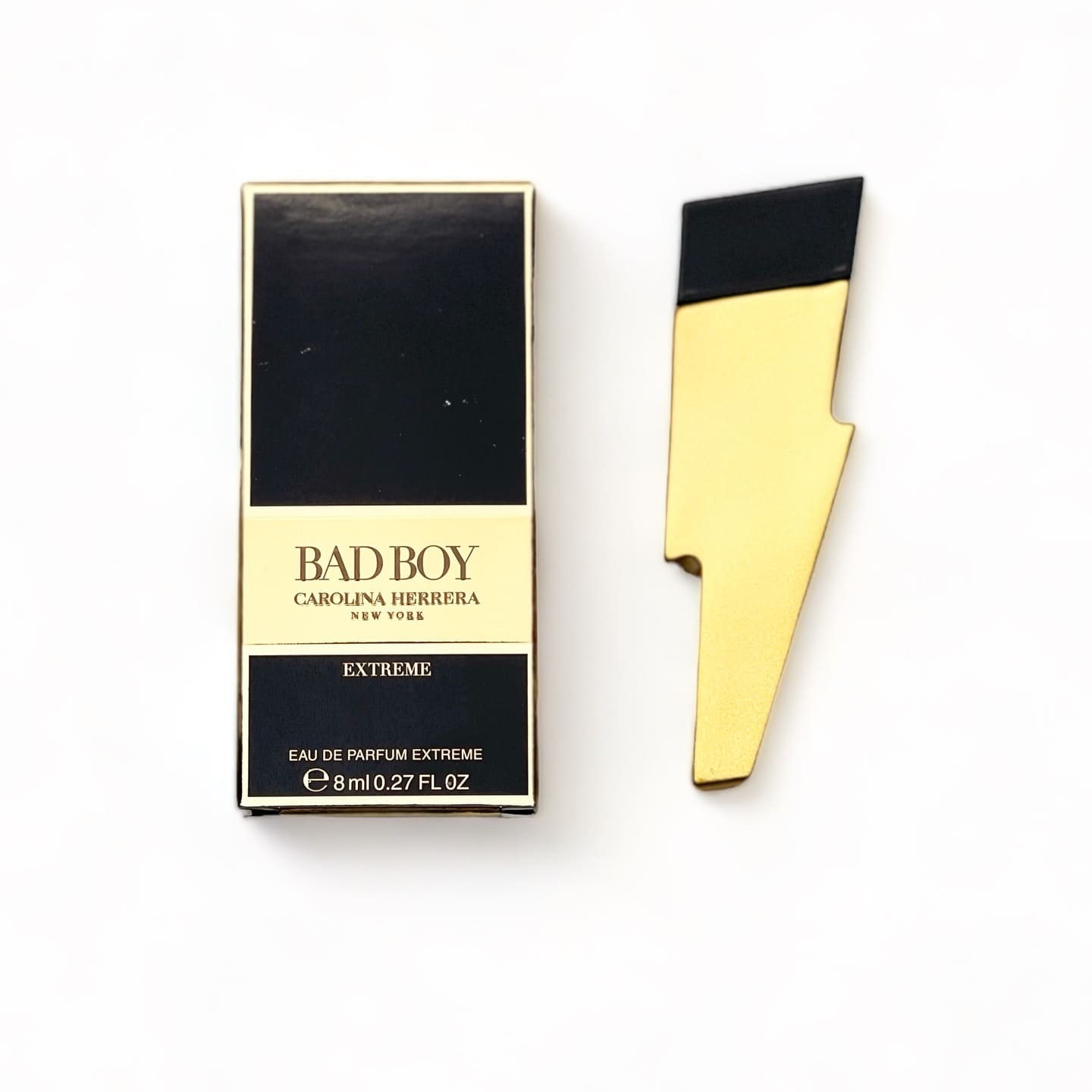 Carolina Herrera Bad Boy Extreme EDP / Travel Size (8ml) - Rozalinda
