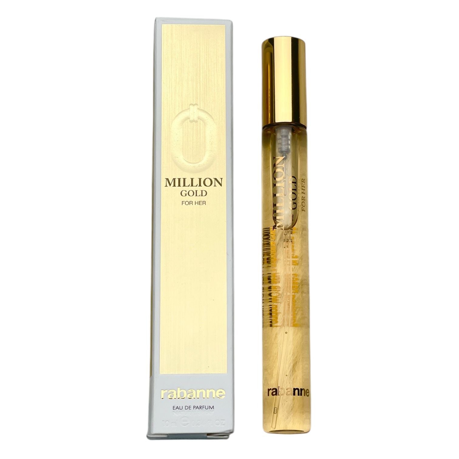 Rabanne Million Gold For Her EDP 2024 / Travel Size (10ml) - Rozalinda
