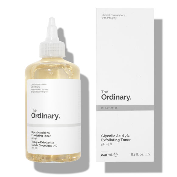THE ORDINARY GLYCOLIC ACID 7% TONING SOLUTION (240ml) - Rozalinda