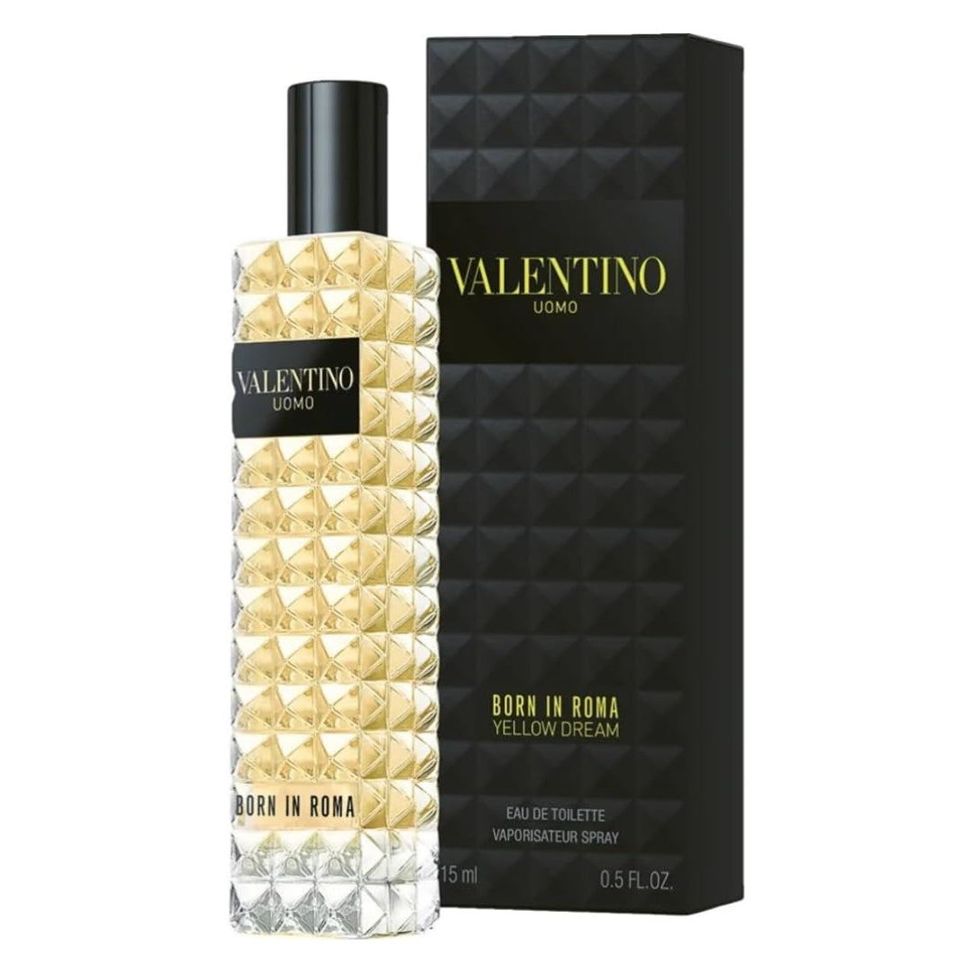 Valentino Uomo Born In Roma Yellow Dream EDT / Travel Size (15ml) - Rozalinda