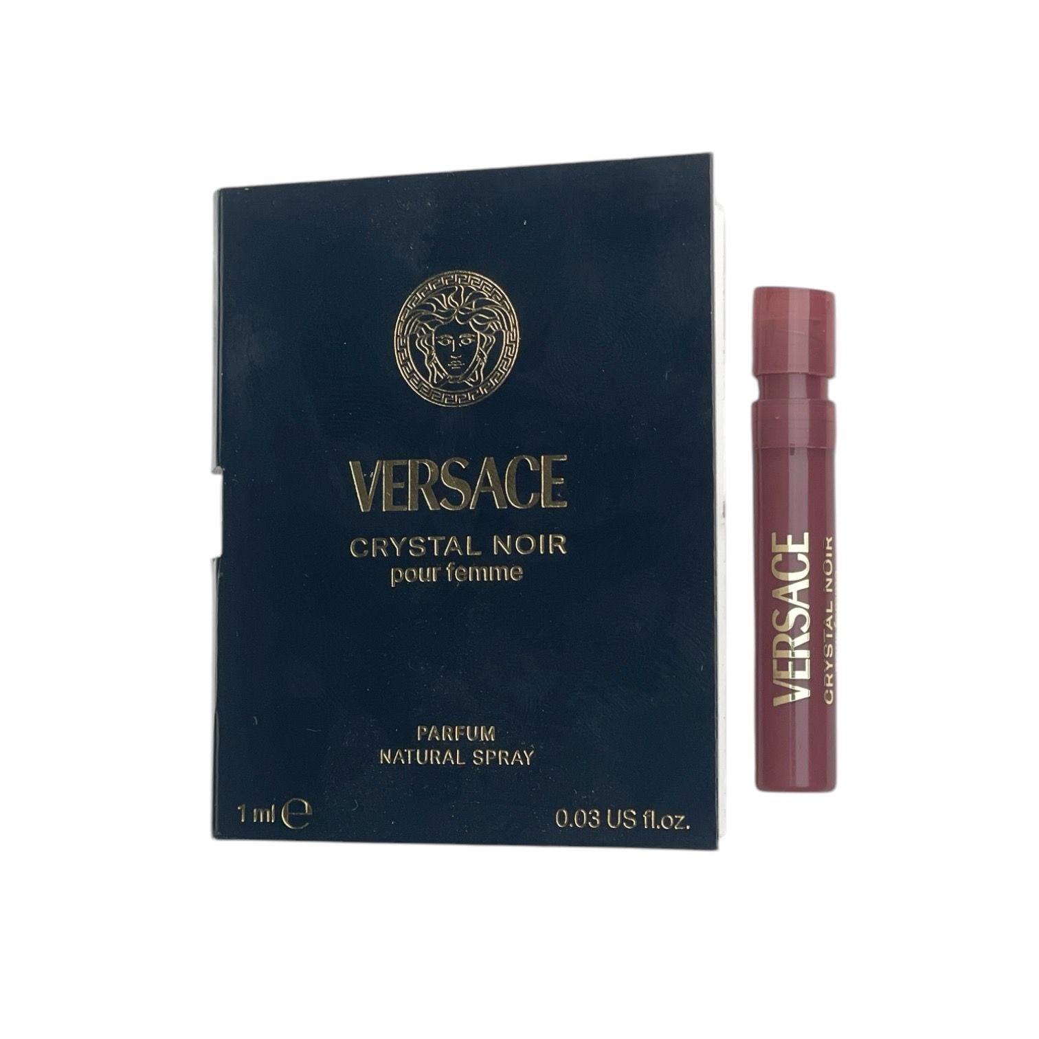 Versace Crystal Noir Parfum 2024 / Sample (1ml) - Rozalinda