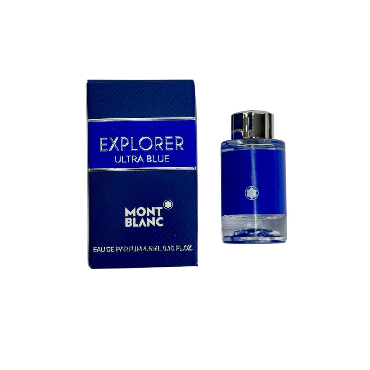 Montblanc Explorer Ultra Blue for Men EDP / Travel Size (4.5ml) - Rozalinda