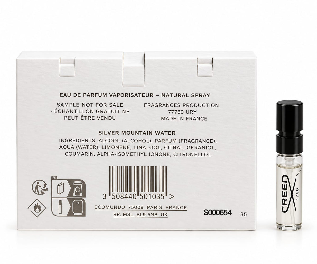 Creed Silver Mountain Water EDP / Sample (1.7ml)