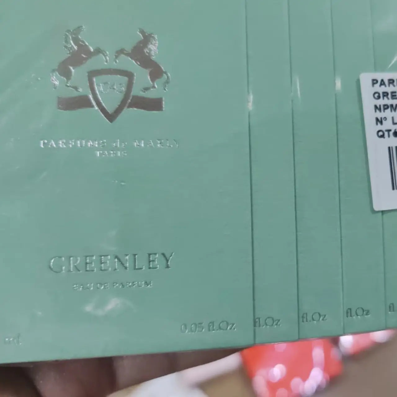 Parfums de Marly Greenley EDP / Sample (1.5ml)