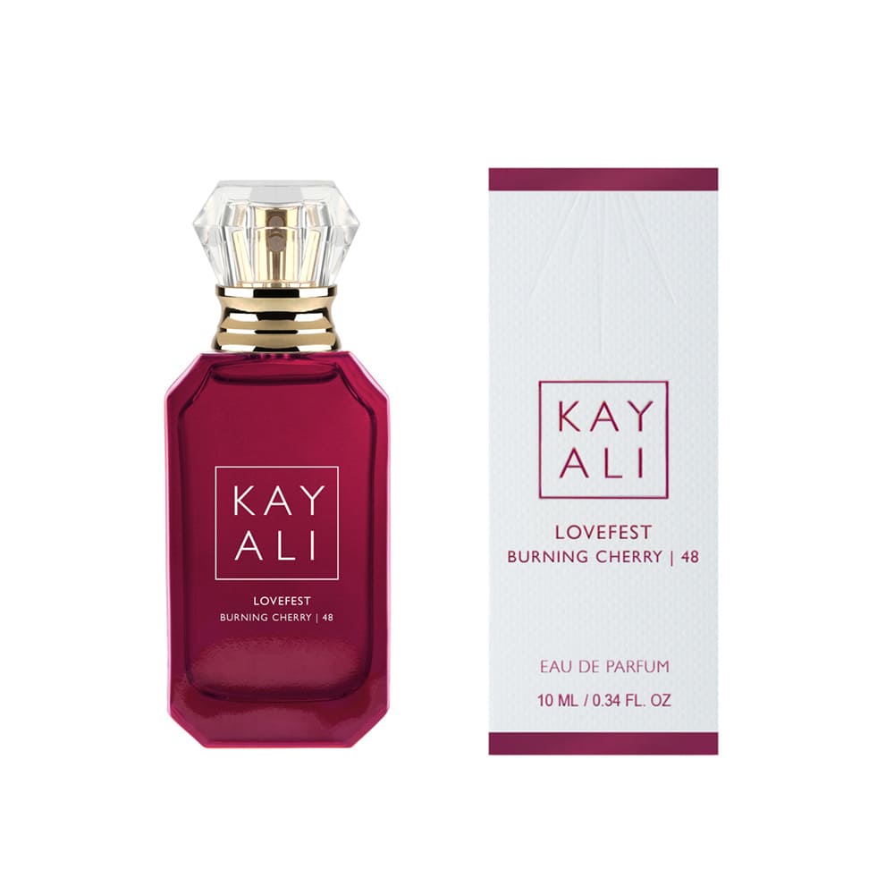 KAYALI Lovefest Burning Cherry 48 EDP / Travel Size (10ml) - Rozalinda