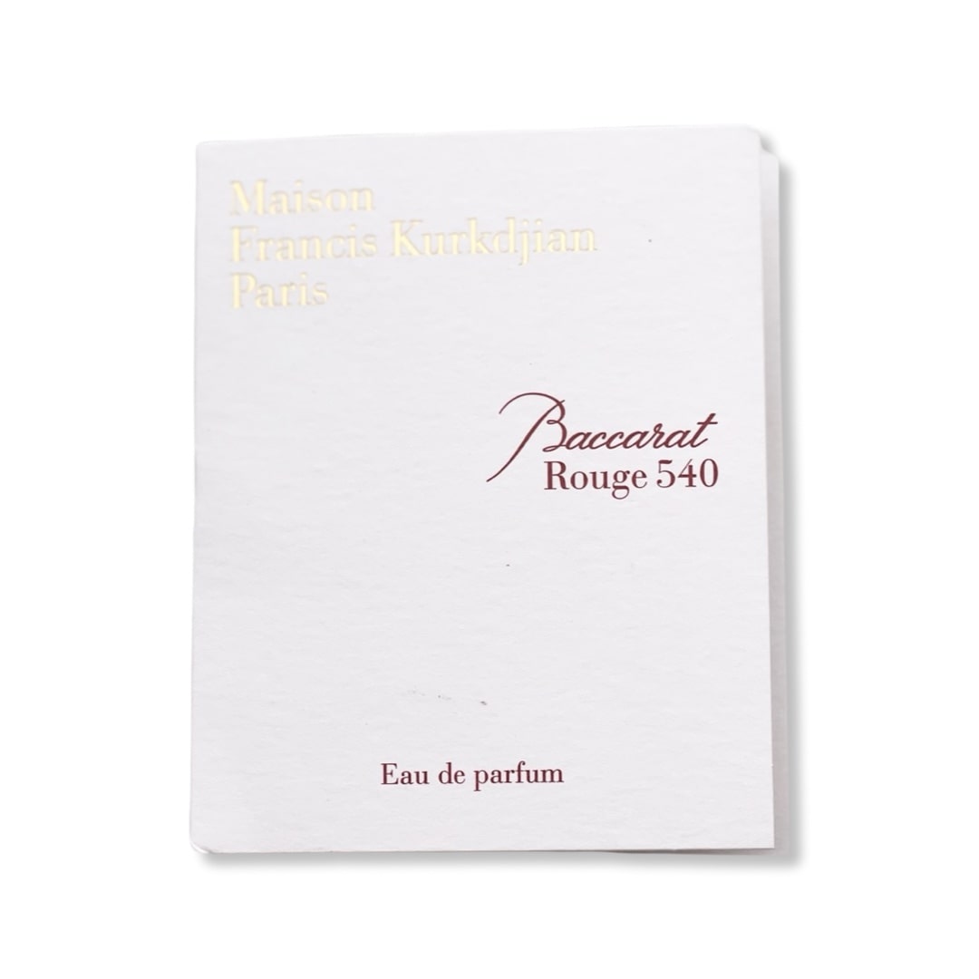 Baccarat Rouge 540 EDP / Sample (2ml) - Rozalinda