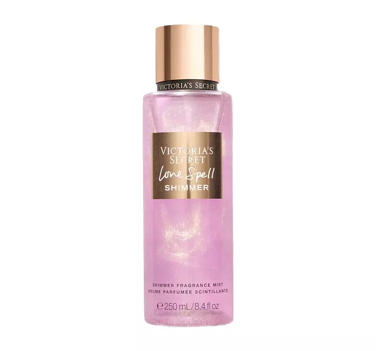 VICTORIA SECRET LOVE SPELL SHIMMER BODY MIST (250ml) - Rozalinda
