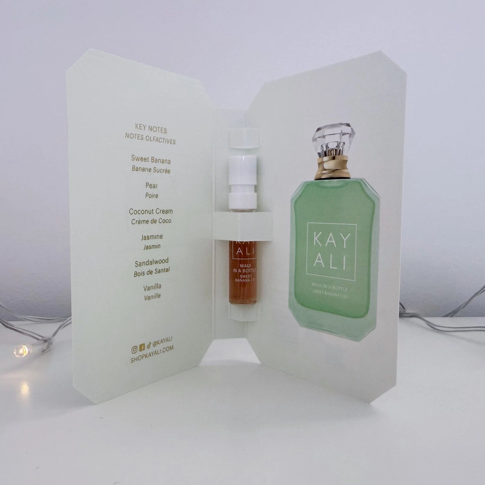 KAYALI Maui in a Bottle Sweet Banana 37 EDP / Sample (1.5ml) - Rozalinda