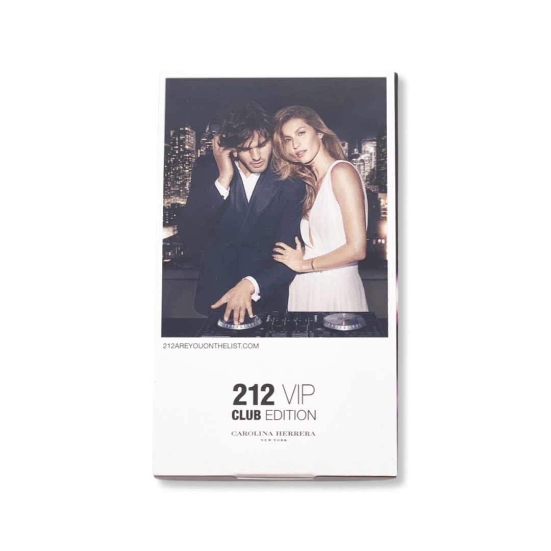 Carolina Herrera 212 Vip Club Edition edt Sample 2x(1.5 ml)