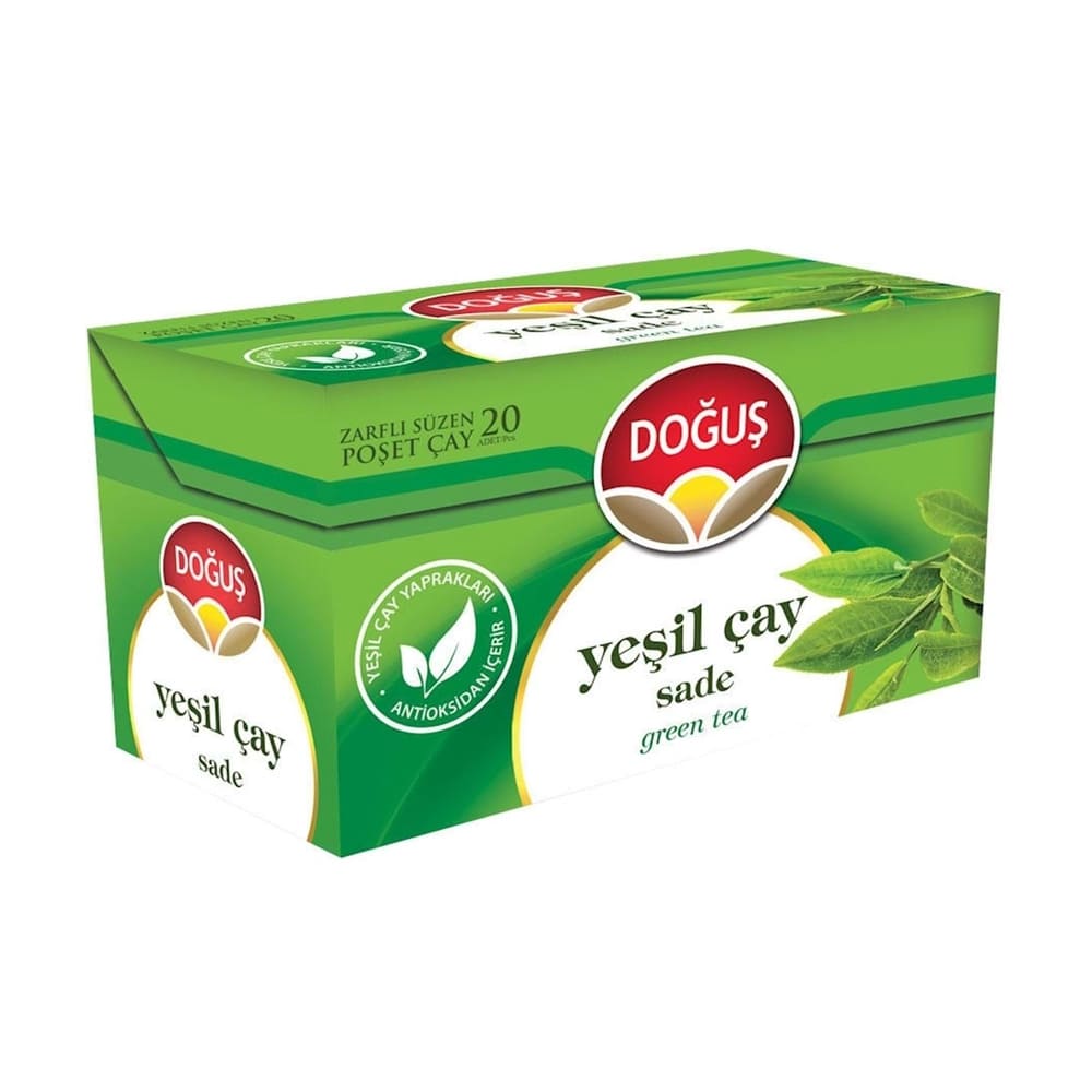 Turkish Doğuş Classic Green Tea (20 Packets)