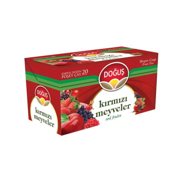 Turkish Doğuş Red Fruits Tea (20 Packets)