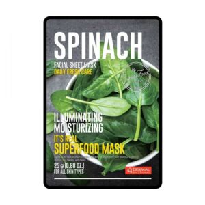 DERMAL Real Food Face Mask - SPINACH