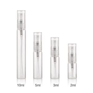 Glass Perfume Decants Bottle with Atomizer