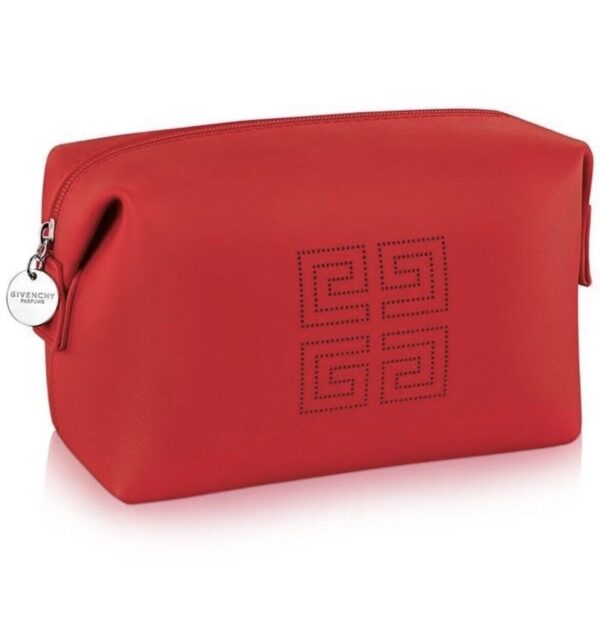 Givenchy Red Lyocell Volume Pouch