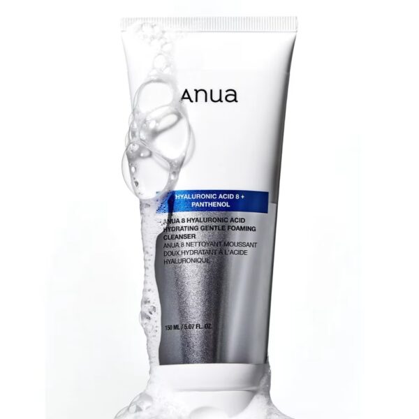 Anua 8 Hyaluronic Acid Hydrating Gentle Foaming Cleanser2