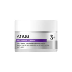 ANUA Retinol 3 Peptide Night Repair Cream