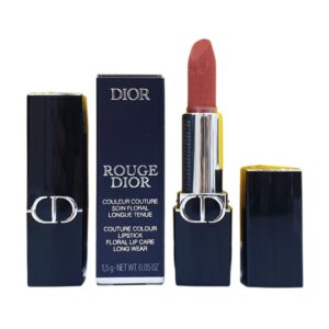 DIOR Rouge Dior Lipstick - Velvet Finish, 100 Nude Look (1.5g)