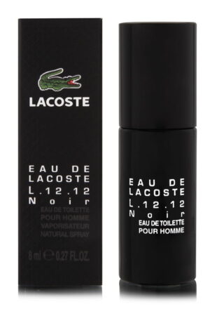 Lacoste Eau de Lacoste L12.12 Noir for Men EDT / Travel Size (8ml)