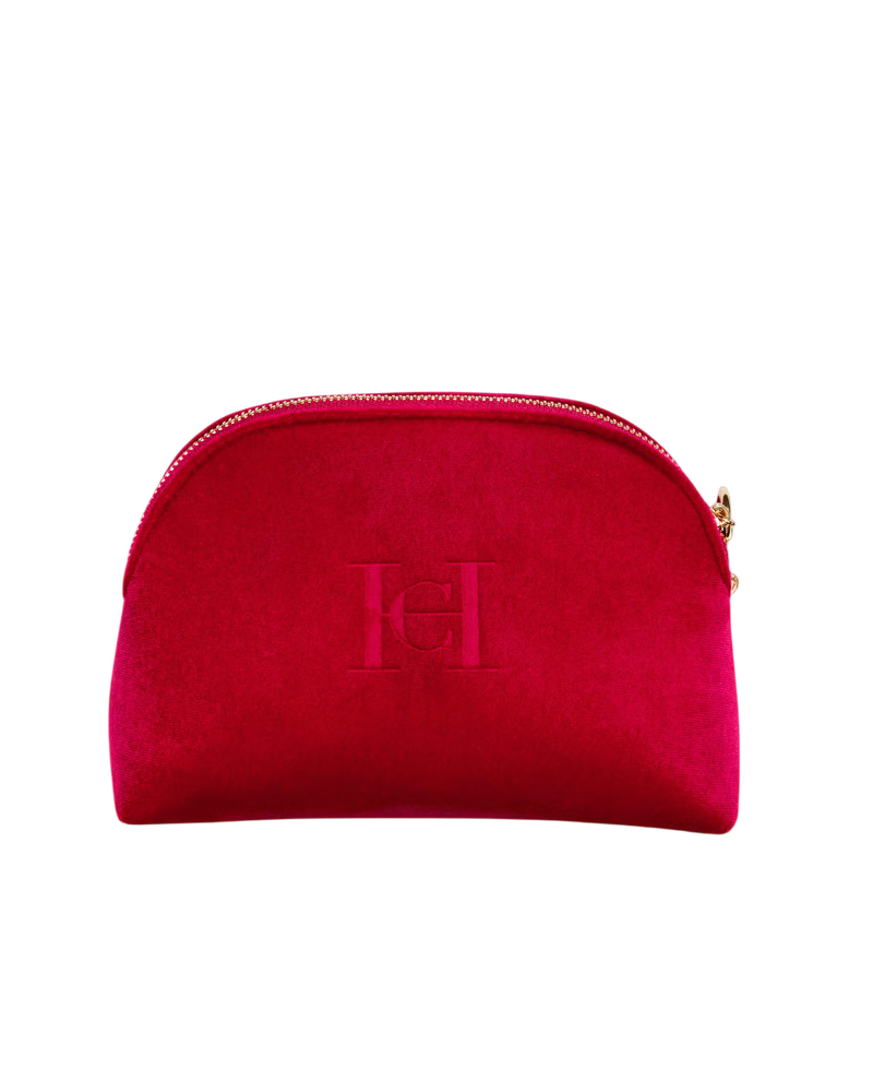Carolina Herrera New York Pouch Red 1 Carolina Herrera New York Pouch Red