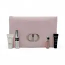 DIOR Pink Makeup Puffer Pouch Cosmetic Bag