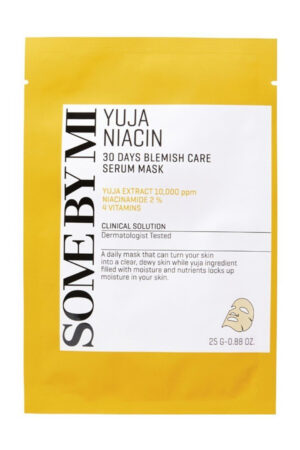 SOME BY MI - Yuja Niacin Blemish Care Serum Mask [25g]