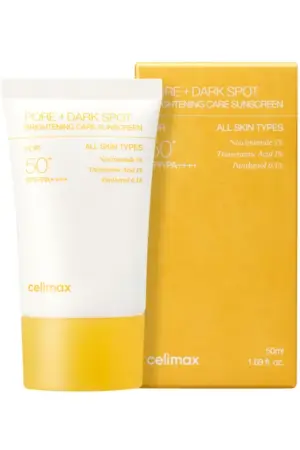 "CELIMAX - Pore + Dark Spot Brightening Care Sunscreen SPF50+ 50ml"