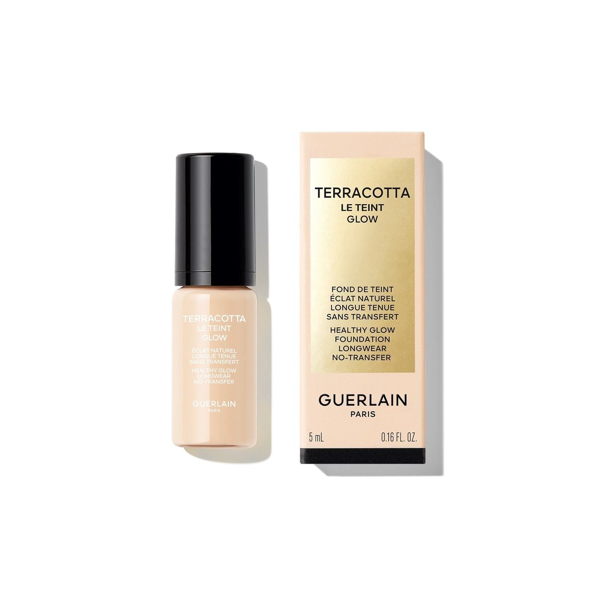 GUERLAIN TERRACOTTA LE TEINT #3N Neutral Mini (5ml) 1 GUERLAIN TERRACOTTA LE TEINT 3N Neutral Mini Healthy Glow 24 Hr Foundation 5 Ml