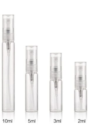 Glass Perfume Decants Bottle with Atomizer