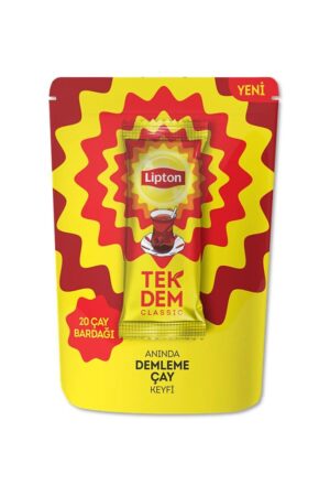 Turkish Lipton Classic Tea (20 Packets)