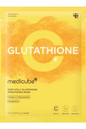 medicube - Deep Vita C Glutathione Brightening Mask