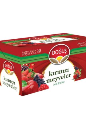 Turkish Doğuş Red Fruits Tea (20 Packets)