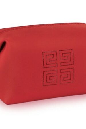 Givenchy Red Lyocell Volume Pouch
